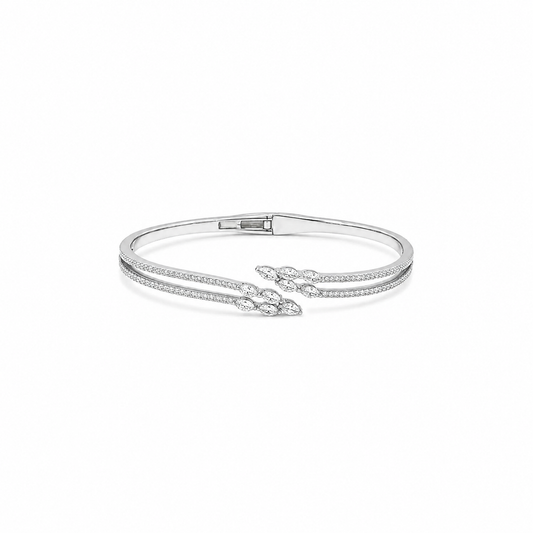 Eterna Dual Bracelet in Silver