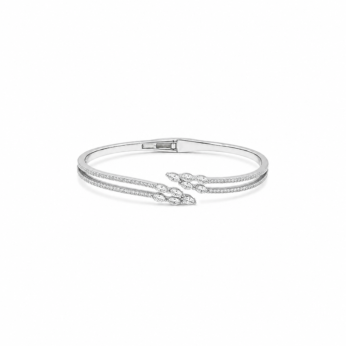 Eterna Dual Bracelet in Silver