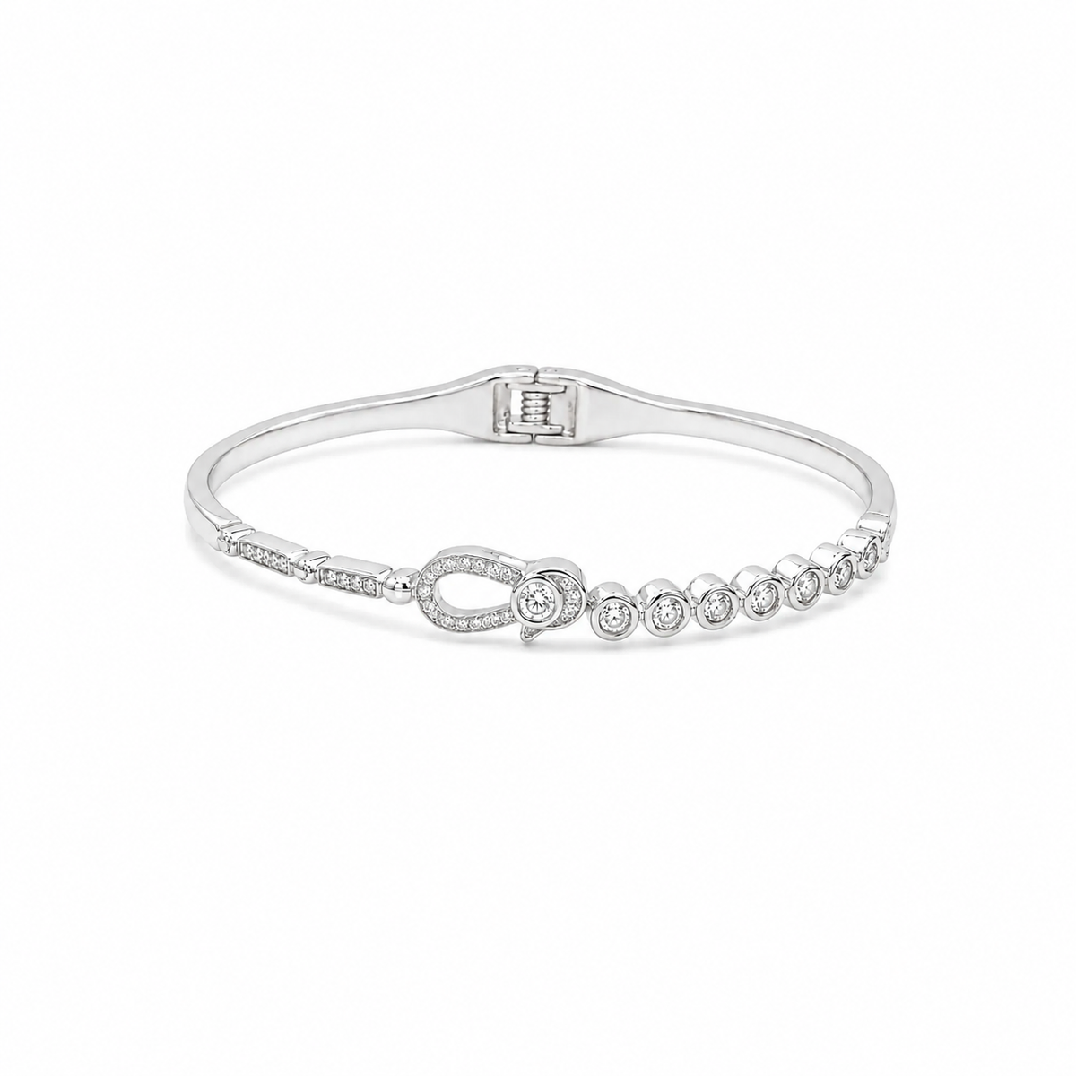 Silver Celestial Orbit Women`s Bracelet