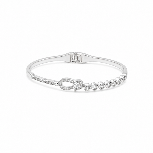 Silver Celestial Orbit Women`s Bracelet