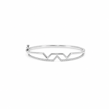 Nova Edge Bracelet in Silver