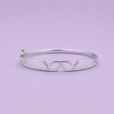 Nova Edge Bracelet in Silver
