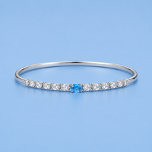 Silver Azure Radiance Bracelet