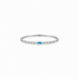Silver Azure Radiance Bracelet