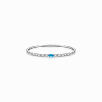 Silver Azure Radiance Bracelet