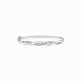 Beautifully twisted Bracelet in Silver