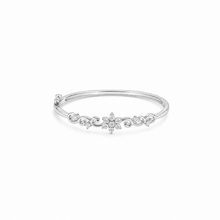 Silver Floral Whimsy Bracelet