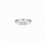 Polished Whisper Ring in Silver