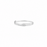 Lustre Loop Bracelet in Silver
