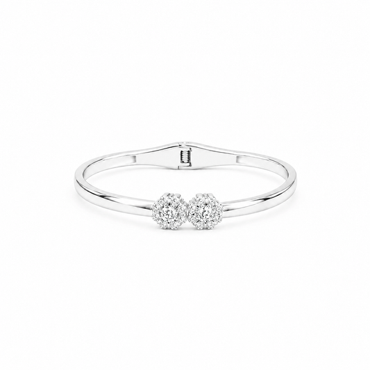 Blossom Brilliance Bracelet in Silver