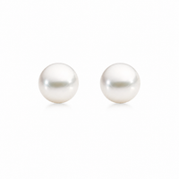 Pearl drop women`s Earring in Silver