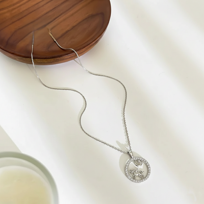 Silver Sagittara Women`s Pendant