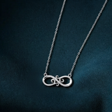 Designed infinity symbol Women`s Pendant