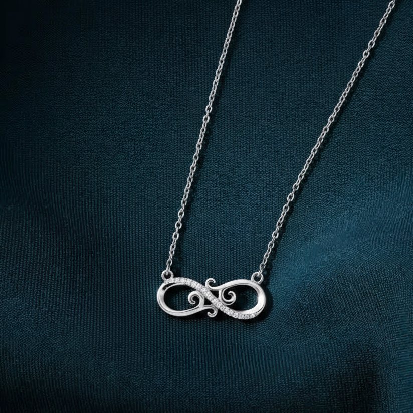 Silver Infinora Charm Pendant
