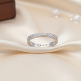 Silver Eterna Glow Women`s ring