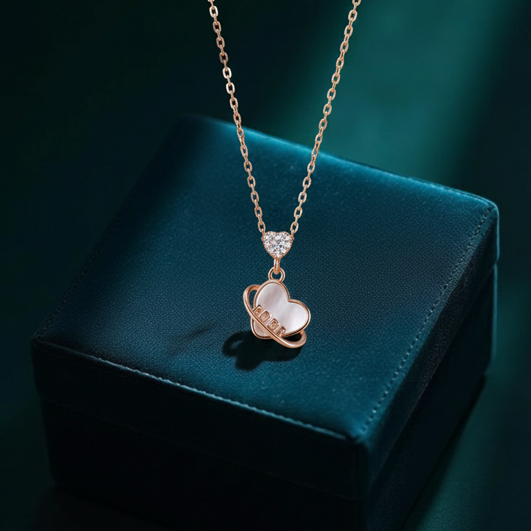 Roselle Heart women`s pendant