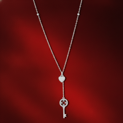 Sterling Silver Timelove Pendant in Romantic Symbolism