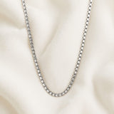 Gridline Sterling silver Chain