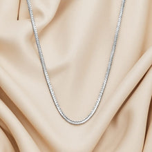 Streamline Chain in Sterling silver Precision