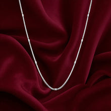 Modular Women`s Chain in silver