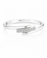 Silver Sparkling Elegance Women`s Band