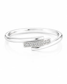 Silver Sparkling Elegance Women`s Band