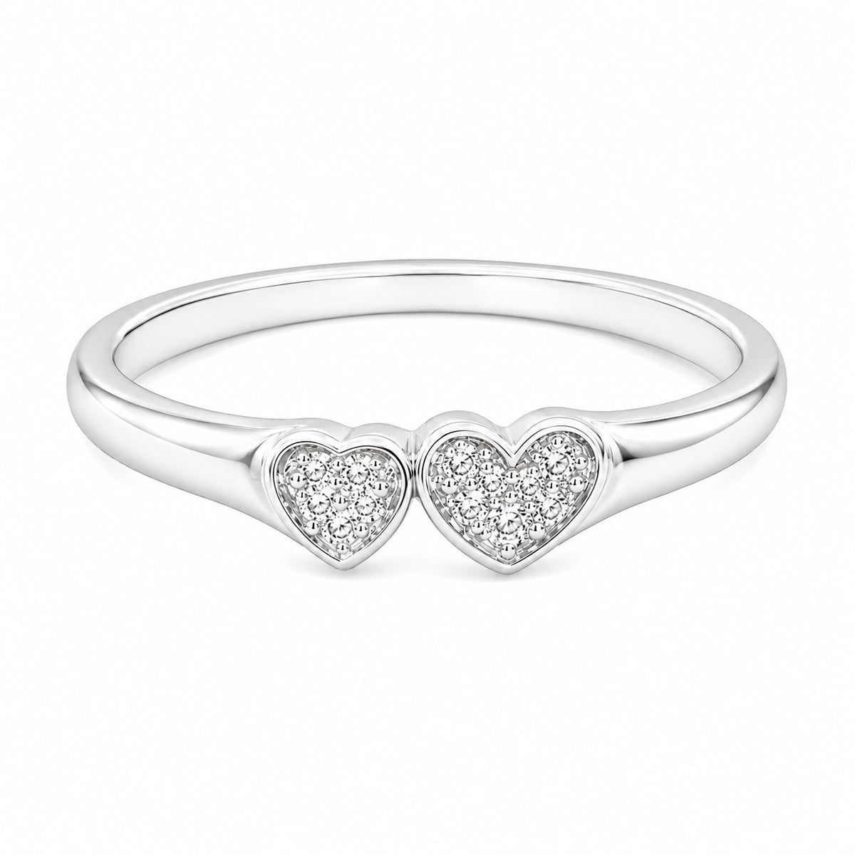 Silver Amour Charm women`s ring