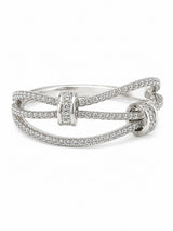 Entwined Grace Ring in Silver
