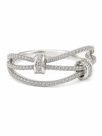 Entwined Grace Ring in Silver
