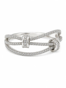 Entwined Grace Ring in Silver