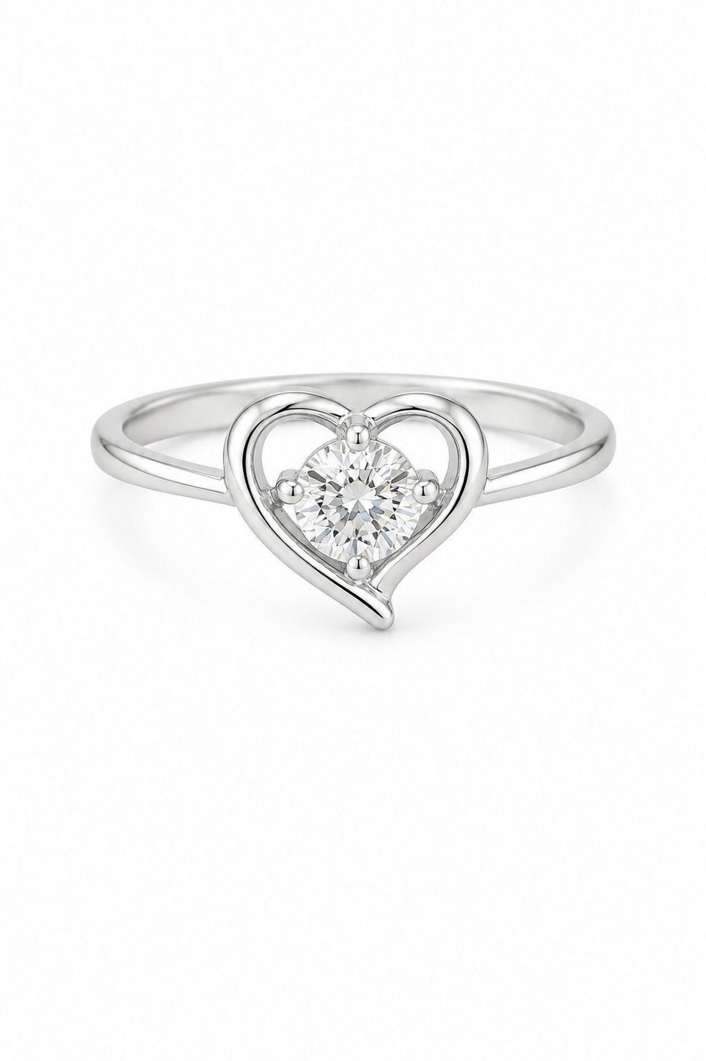 Silver Graceheart Women`s Ring