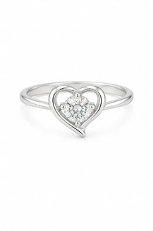Silver Graceheart Women`s Ring
