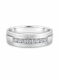 Silver Crystal Ring