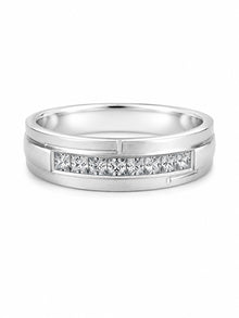 Silver Crystal Ring