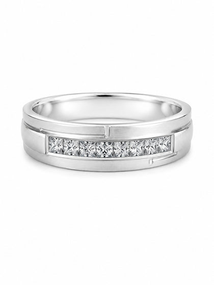 Silver Crystal Ring