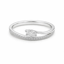 Marquise Glow Women`s Ring in Silver