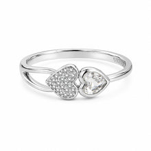 Silver Loveline Spark Women`s ring