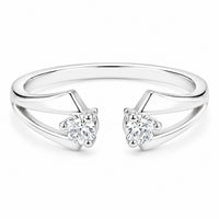 Silvermirror Spark Women`s ring