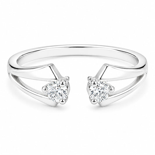 Silvermirror Spark Women`s ring