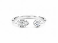 Silver Teara Women`s Ring