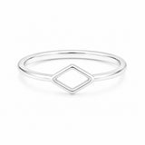 Silver Prism Women`s Ring