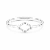 Silver Prism Women`s Ring