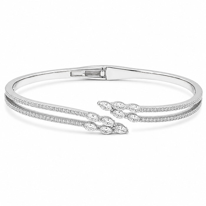 Eterna Dual Bracelet in Silver