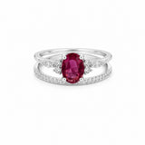 Silver Ovian Women`s Ring