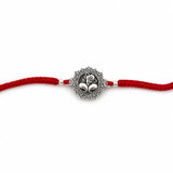 Divine Khanda Silver Rakhi for Brother