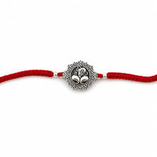 Divine Khanda Silver Rakhi for Brother