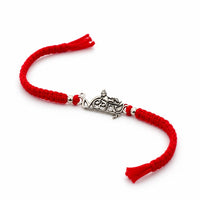 Silver Ganesh Om Rakhi