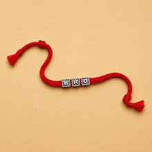 925 Silver Brotherhood Letter Rakhi