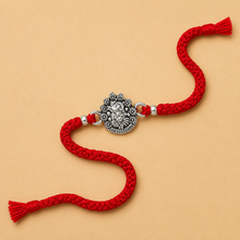 Silver Ganesh Blessing Rakhi