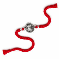Silver Ganesh Blessing Rakhi